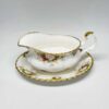 Royal Albert Celebration Sauce Boat and Tray