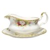 Royal Albert Celebration Sauce Boat and Tray