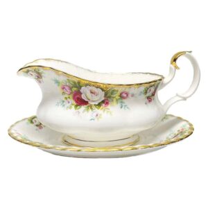 Royal Albert Celebration Sauce Boat and Tray