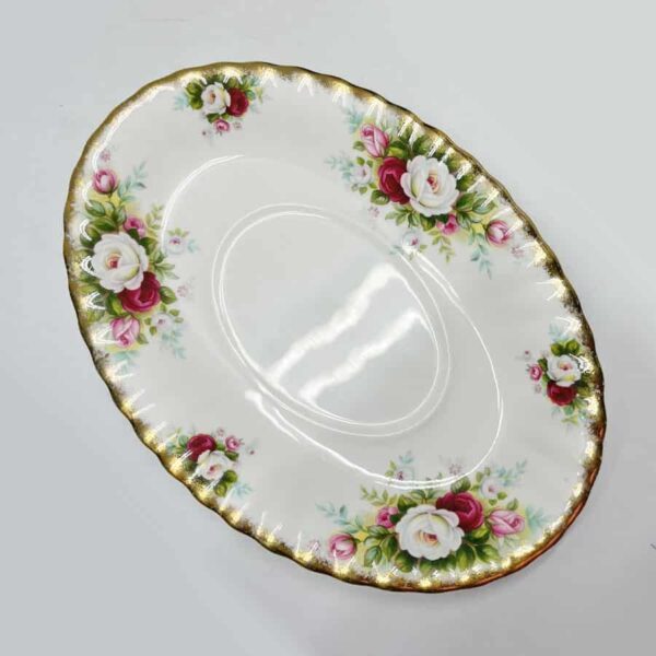 Royal Albert Celebration Sauce Boat and Tray