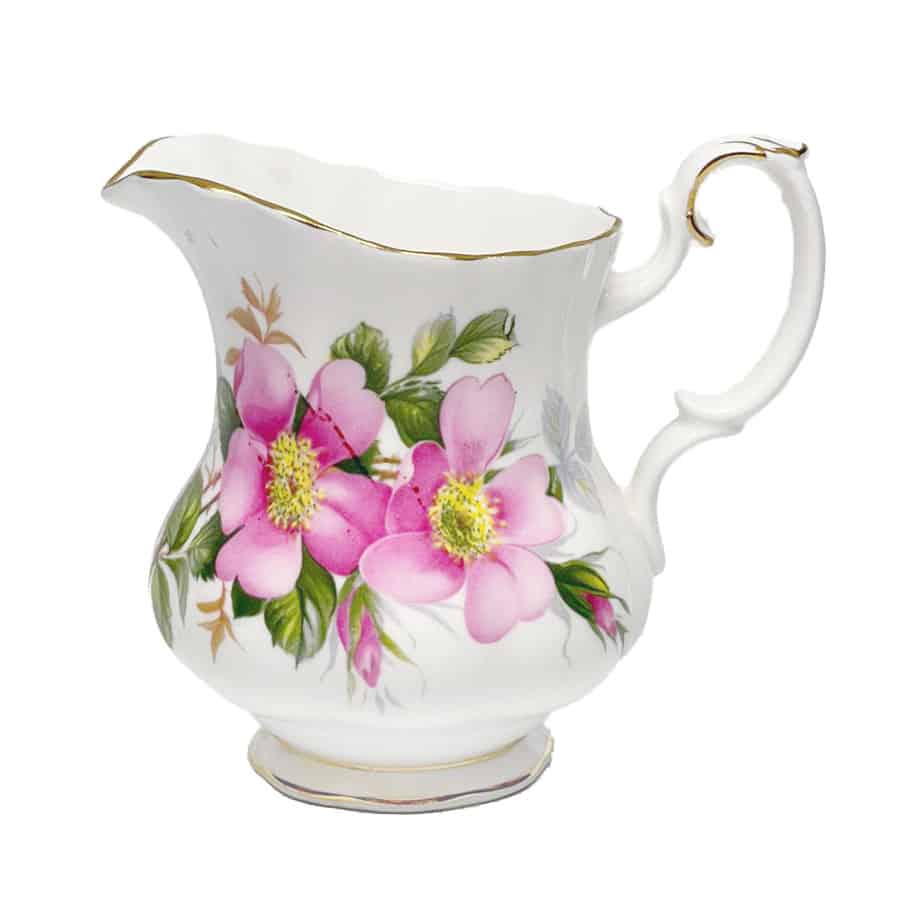 Royal Albert Prairie Rose Coffee Milk Jug Clyde on 4th Antiques