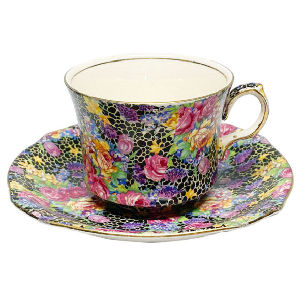 Royal Winton Hazel Chintz Tea Duo