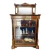 Victorian-Walnut-and-Ebonised-Wood-Vitrine Victorian Walnut and Ebonised Wood Vitrine