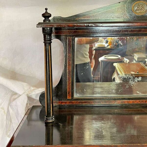 Victorian-Walnut-and-Ebonised-Wood-Vitrine-5 Victorian Walnut and Ebonised Wood Vitrine