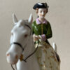 Volkstedt Lady On Horse Back C1945