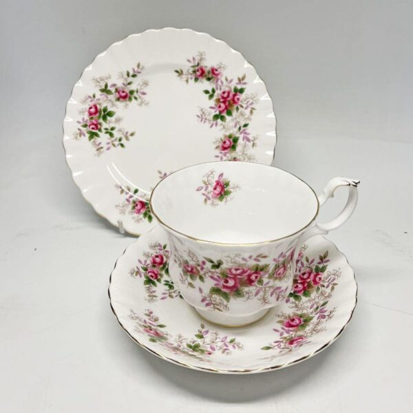 Royal Albert Lavender Rose Pattern Trio