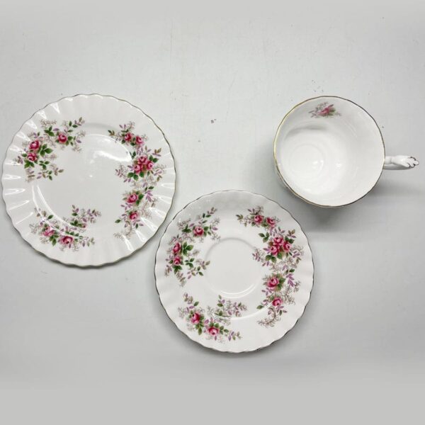 Royal Albert Lavender Rose Pattern Trio