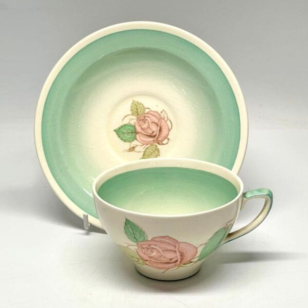 Susie-Cooper-Patricia-Rose-Green-Tea-Duo-1 Susie Cooper Patricia Rose Green Tea Duo
