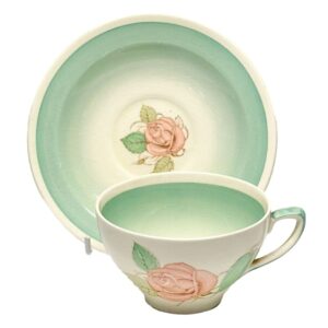 Susie Cooper Patricia Rose Green Tea Duo