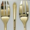 24ct Gold Plated Royal Albert Cake Forks