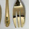 24ct Gold Plated Royal Albert Cake Forks