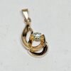 9ct Gold And Diamond Pendant