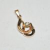 9ct Gold And Diamond Pendant