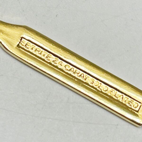 Eetrite 24ct Gold Plated Royal Albert Heirloom Sugar Spoon