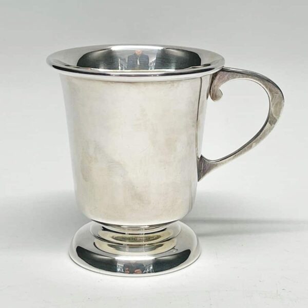 Hallmarked Silver Christening Mug Birmingham 1936