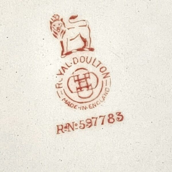 Royal Doulton Pansy Tea Duo D4049