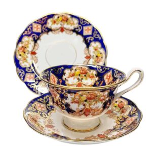 Royal Albert Derby Avon Tea Trio