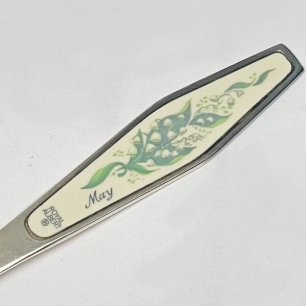 Royal Albert Flower of The Month May Sugar Spoon