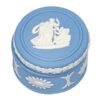 Wedgwood Blue Jasperware Angel Gift Pill Box