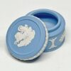 Wedgwood Blue Jasperware Helios Pill Box