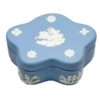 Wedgwood Blue Jasperware Helios Trinket Box