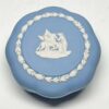 Wedgwood Blue Jasperware Pegasus Trinket Box