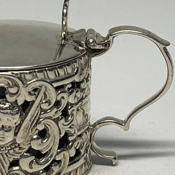 Hallmarked London Silver 1896 Mustard Pot