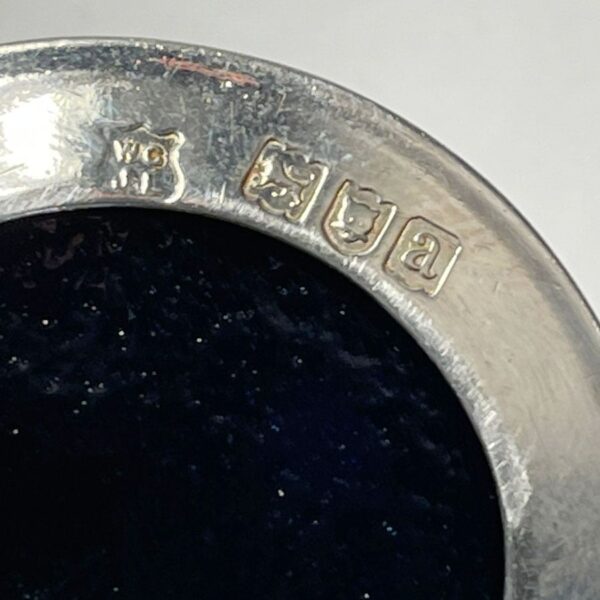Hallmarked London Silver 1896 Mustard Pot