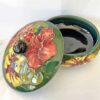 Moorcroft Hibiscus Bowl And Cover C1960