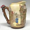 Royal Doulton Dickens Series  Sairey Gamp Relief Moulded Jug