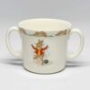 Royal Doulton Knitting Bunnykins Double Handled Christening Mug