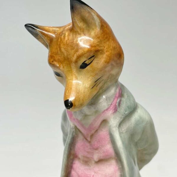 Beswick Beatrix Potter Foxy Whiskered Gentlemen  BP2 Gold