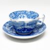 Copeland Spode Blue Italian Breakfast Duo