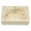 Japanese Ivory Lion  Monkey Meij Period Box