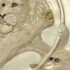 Japanese Ivory Lion  Monkey Meij Period Box