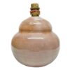 Linnware Mushroom Glaze Lamp Base
