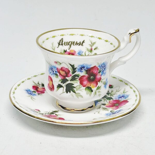Royal Albert Flower Of The Month Miniature August