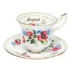 Royal Albert Flower Of The Month Miniature August