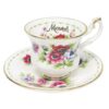Royal Albert  Series Flowers of the Month Miniature Duo March