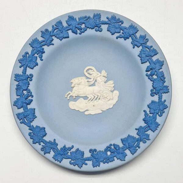 Wedgwood Blue Jasperware Helios Tri Colour Bon Bon