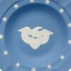 Wedgwood Blue Jasperware Plate Eagle Stars and Stripes