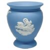 Wedgwood Light Blue Jasperware Vase Pegasus