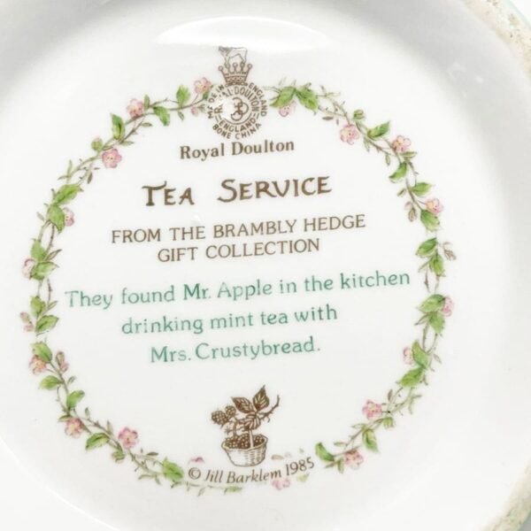 Brambly Hedge Tea Pot By Royal Doulton