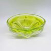 Murano Art Glass Green Coloured Vase