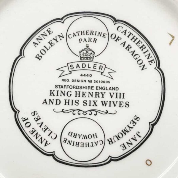 Sadler Henry VIII And Wives Tea Pot