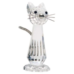 Swarovski Crystal  Cat 7.5cm
