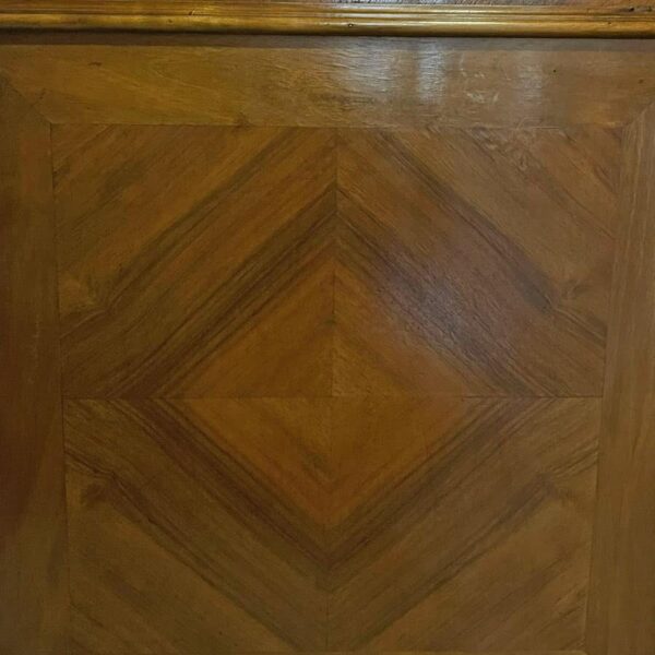 Antique French C1880 French Louis XV Walnut Vanity Chest
