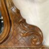 Antique French C1880 French Louis XV Walnut Vanity Chest