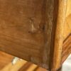 Antique French C1880 French Louis XV Walnut Vanity Chest