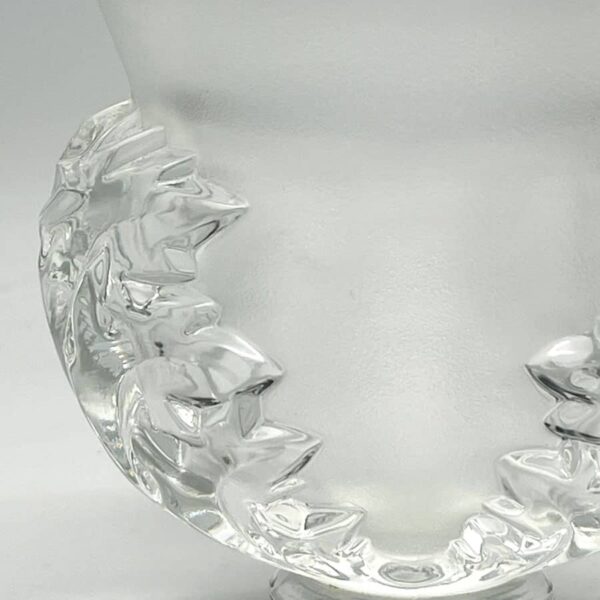 Art Deco Lalique Acanthus Leaf Vase